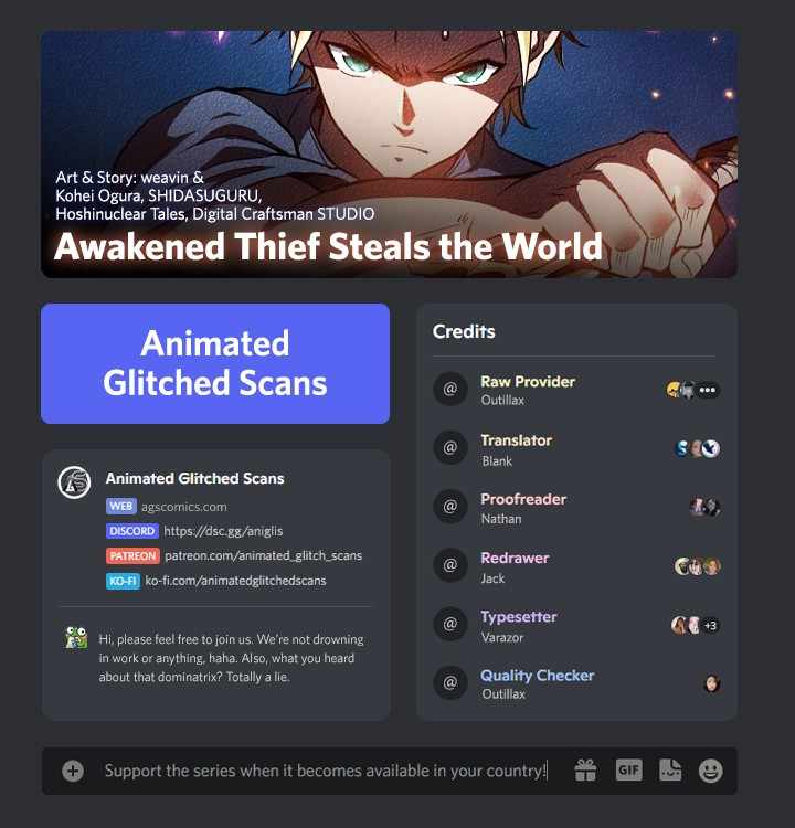 Awakened Thief Steals the World Chapter 11 1